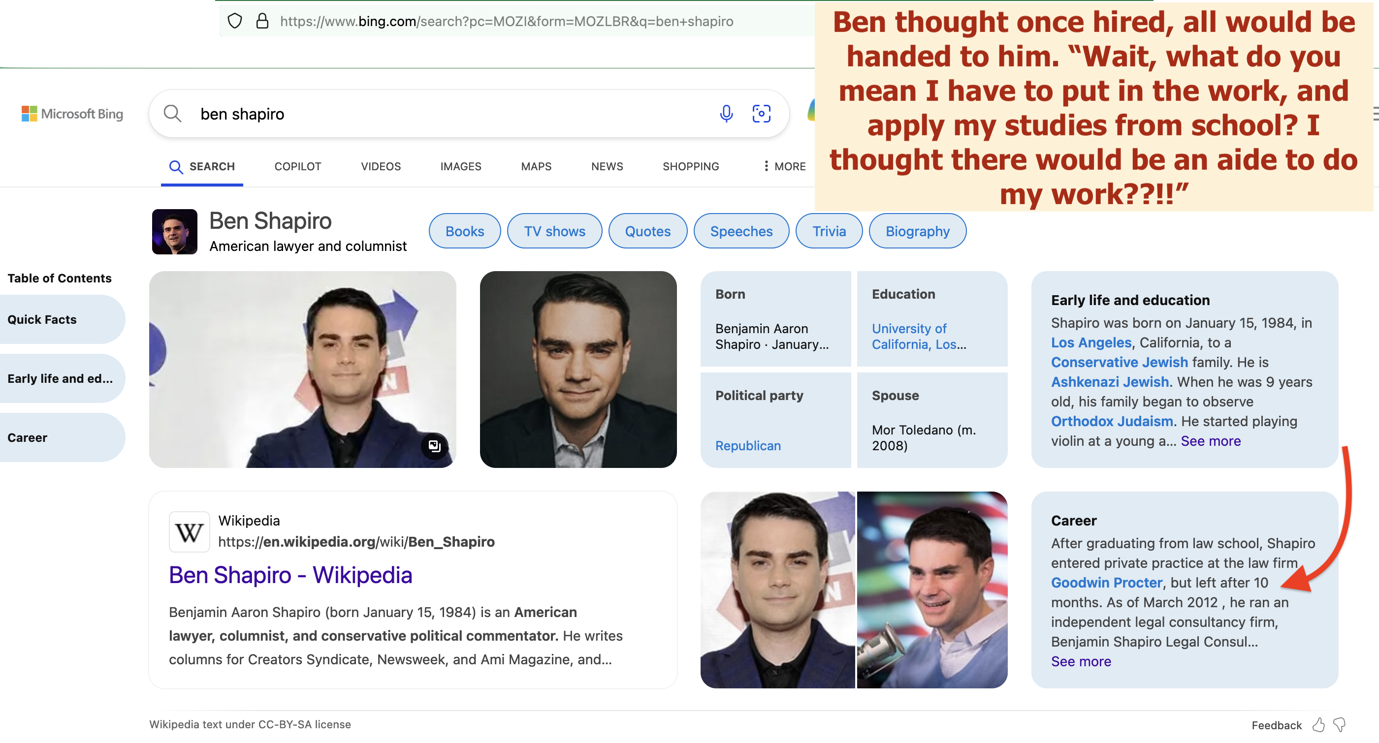 The White Supremacy Legacy of Ben Shapiro