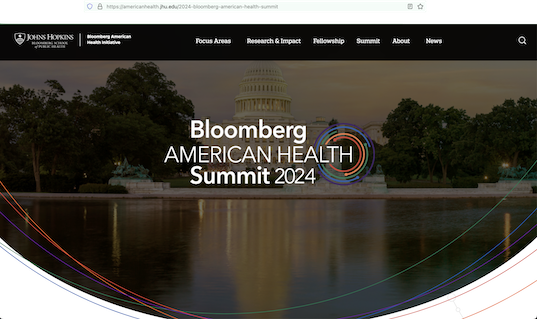 Bloomberg American Public Health Summit